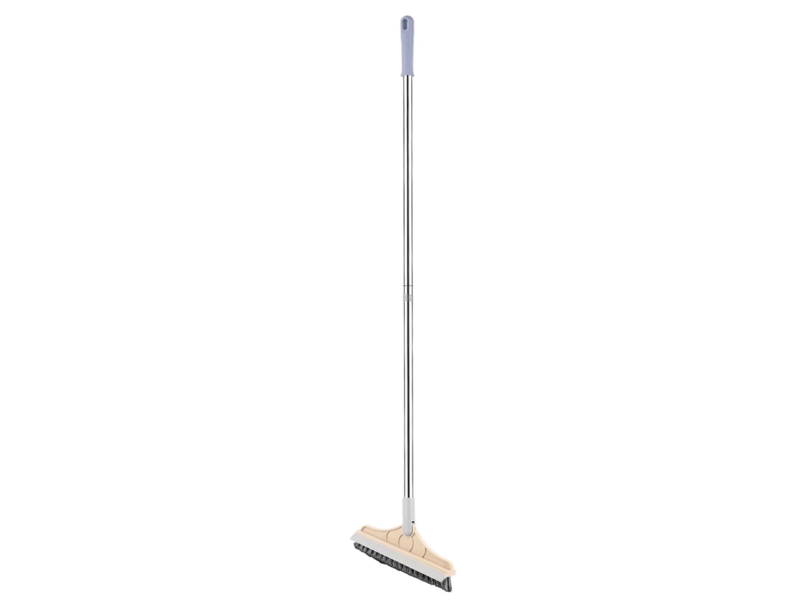 Raspador para pisos de baldosas con cepillo ergonómico de mango largo para limpieza del hogar Nostalgia88