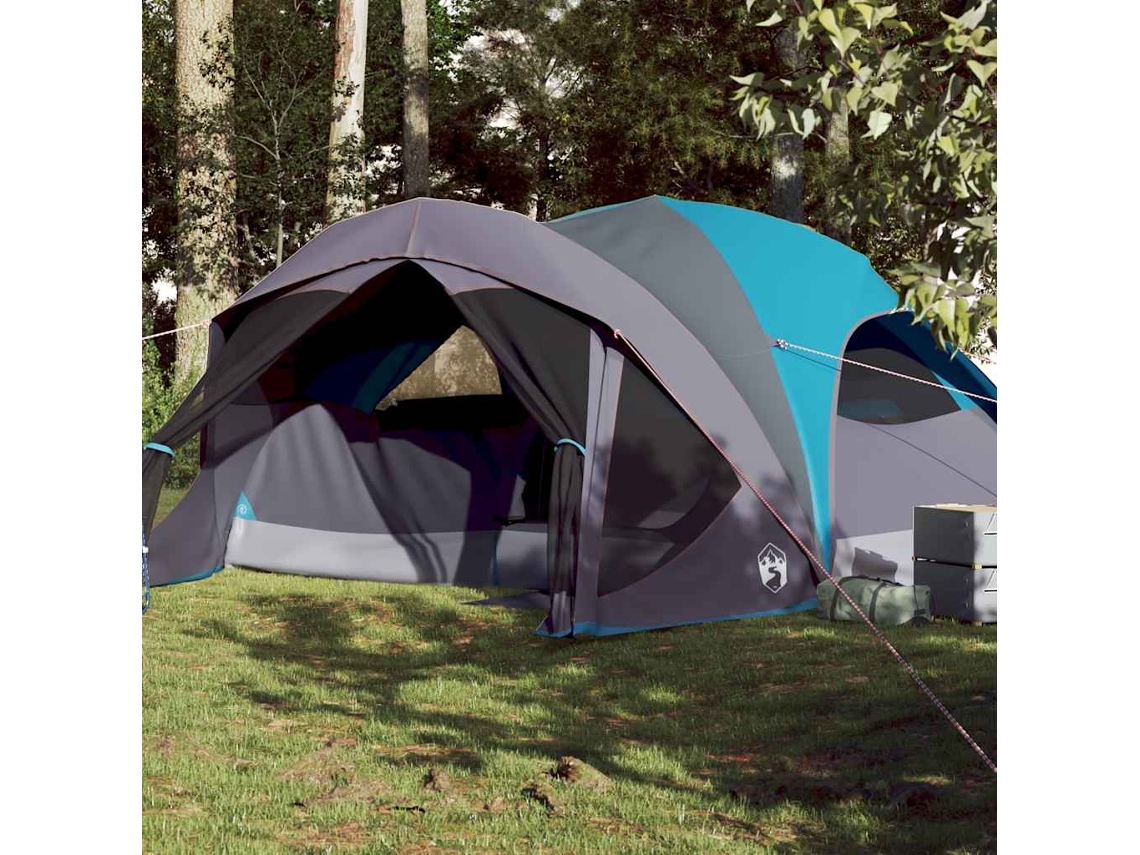 Tienda de campaña familiar para 6 personas, impermeable, azul, Wsd734515 Lovely Home