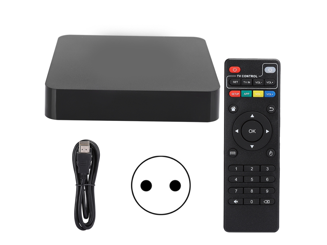 Mali Multimídia player T95 Android 10.0 4k 2+16g TV Box Allwinner H3 1.5ghz Decodificação de Vídeo Inteligente