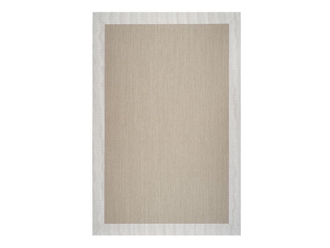 Alfombra Vinílica Deblon Antideslizante Interior y Exterior STORESDECO (PVC - 60 x 200 cm - Blanco)