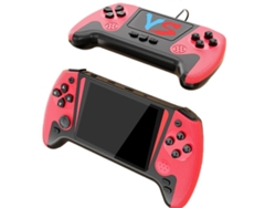 Consola De Videojuegos Portátil 500 En 1 De 3,5 Pulgadas, Estilo Arcade Retro, Color Rojo