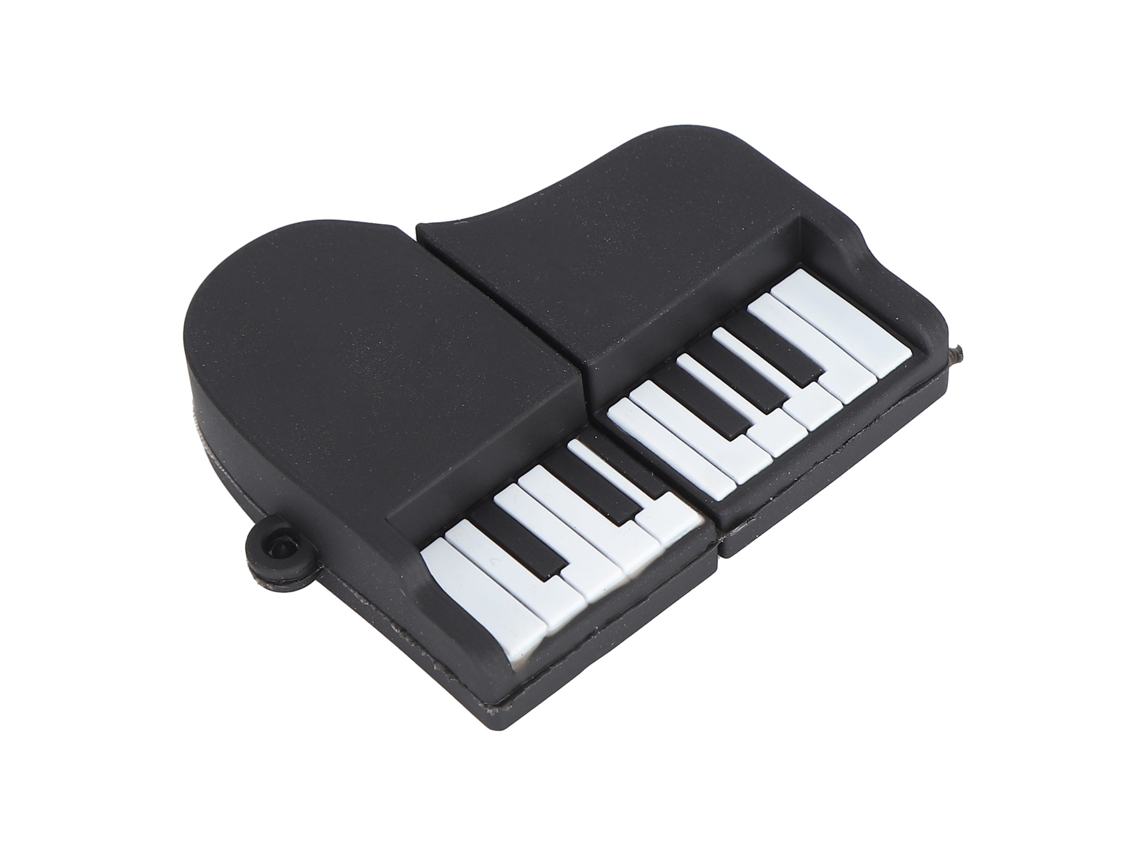 Unidad Flash Usb De Alta Velocidad Con Gran Almacenamiento, Nuevo Diseño Elegante De Piano En Blanco Y Negro, Memoria Portátil