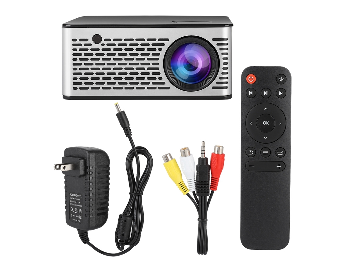 Projetor LAXISCREED 1080p Hd Portátil Hdmi Usb