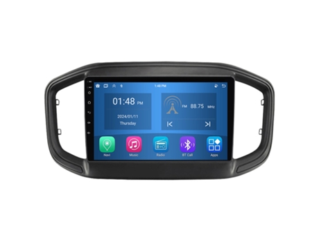 Autoradio 4GB RAM64GB ROM ROVERONE para Fiat Strada 2020 2021 2022 CarPlay Android Coche Radio Bluetooth Navegación