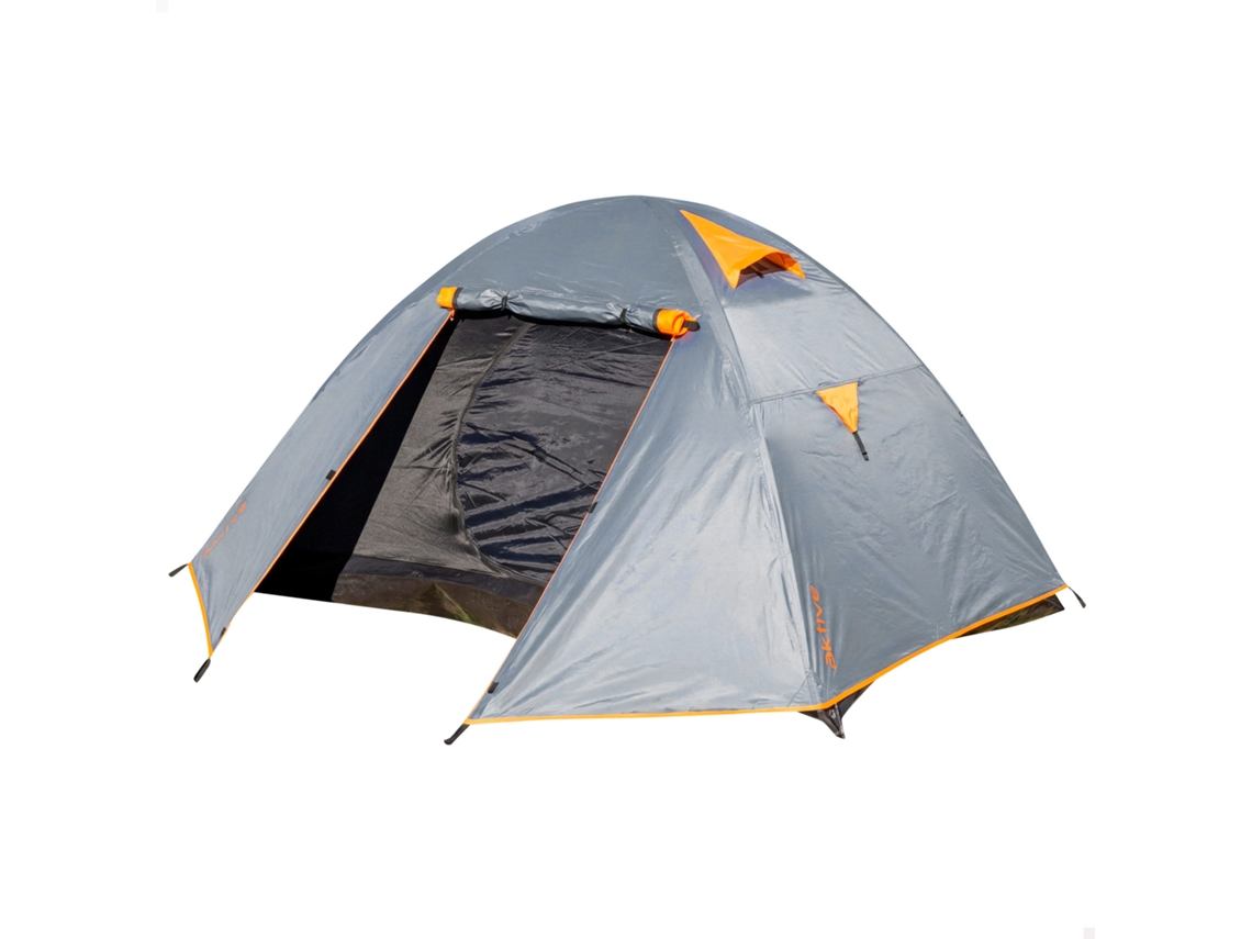 Aktive Tienda De Campaña Gris 140x210x110 Cm