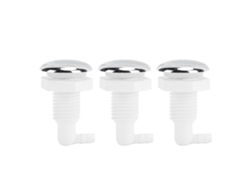 Boquilla De Baño De Burbujas De Pvc De 3 Piezas Para Piscina, Bañera, Sala De Masajes, Spa, 5 Mm De Diámetro Exterior.