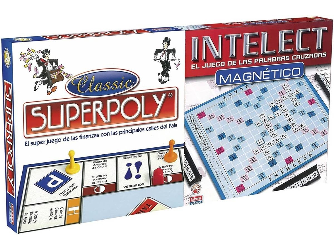 Juego Colectivo JUGUETES FALOMIR Superpoly + Intelect Falomir