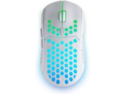 Ratón MARS GAMING MMW3W (Inalámbrico - 3200 dpi - Blanco)