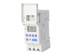 Relé temporizador digital HKJ, LCD, semanal, para riel DIN, control industrial, AC220V-240V, AHC15A