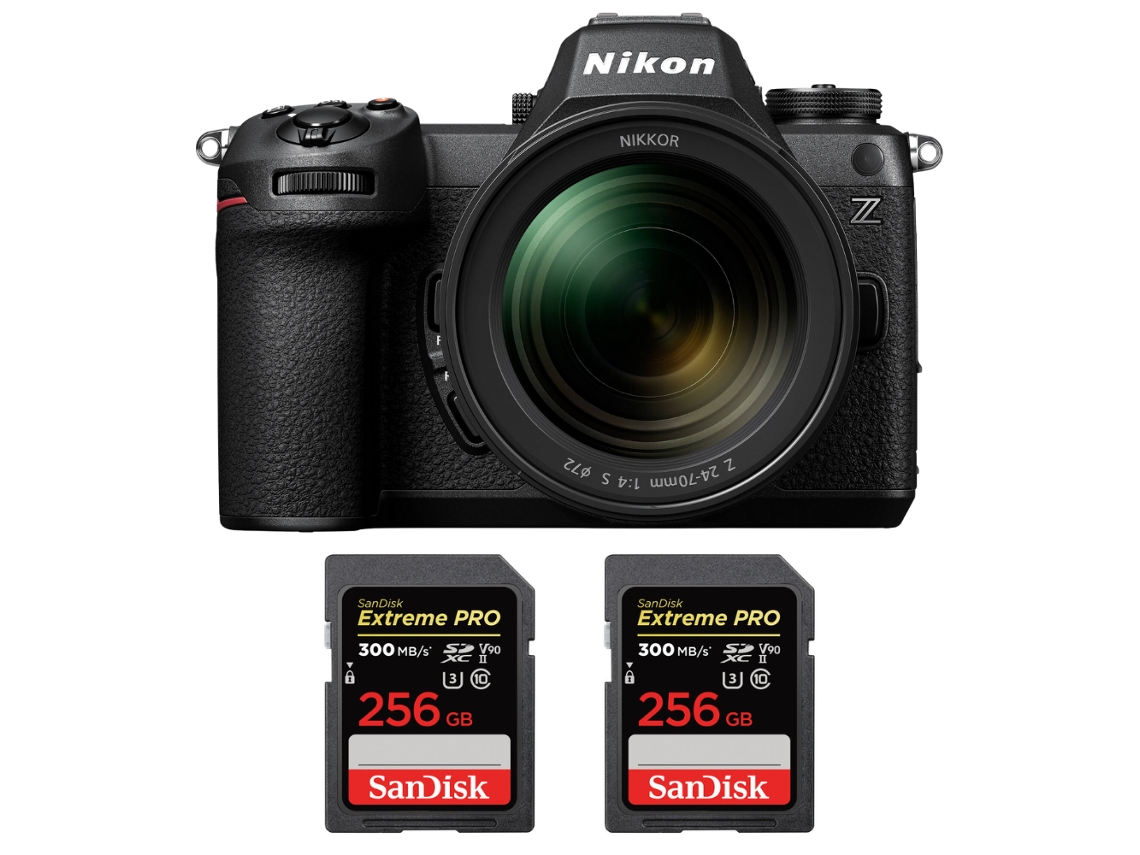 Nikon Z6 Iii + Z 24-70mm F/4 S + 2 Sandisk 256gb Uhs-ii 300mb/s + Ebook “20 Consejos Para Fotos Que Impactan”