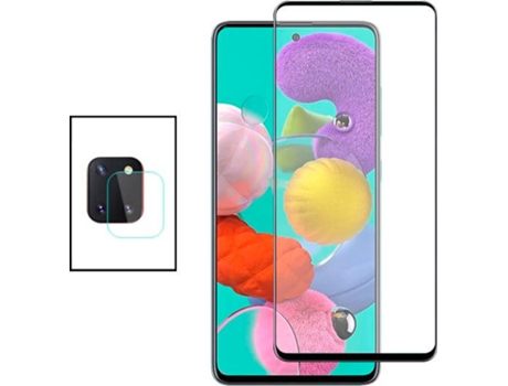 Kit Protector de Cámara Trasera Samsung Galaxy Note 10 Lite PHONECARE y Cristal Templado 5D Full Cover