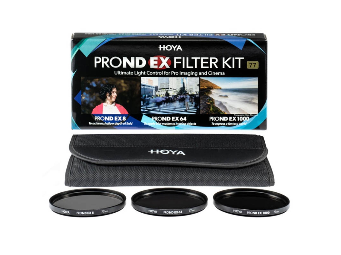 Kit De Filtros Hoya Pro Nd-ex Pro Nd8/nd64/nd1000 De 62 Mm