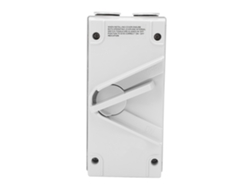 Caja de interruptores y tapa de enchufes impermeables para exteriores, material antipulpos PA66, ignífugo Cf-1p20a