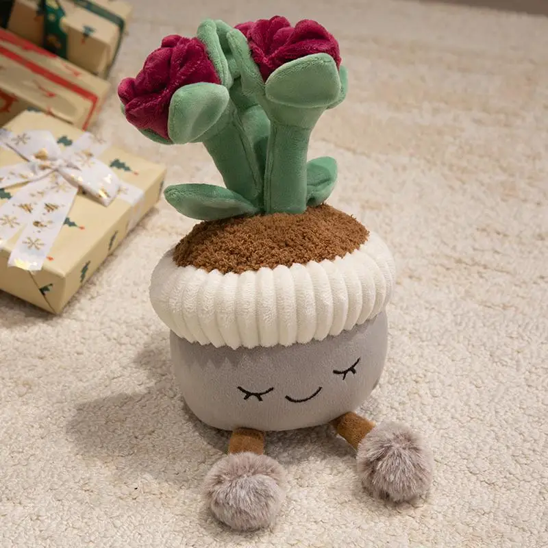 (estilo 5, Aprox. 30 Cm) Peluche Realista De Tulipán Suculento