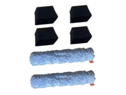 Conjunto de 6 escovas rotativas, filtros de esponja e peças de reposição para aspirador de pó sem fio W90. Escova principal.