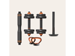 Kit de pesas 10Kg Xiaomi FED: mancuernas (pesos + barras) + barra + pesa rusa