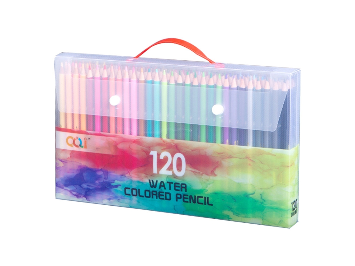 120/150/180/210 Juego de lápices de acuarela para artistas profesionales Lápices de colores solubles en agua para estudiantes escolares Lápices de colores para adultos Suministros de arte pa 1#