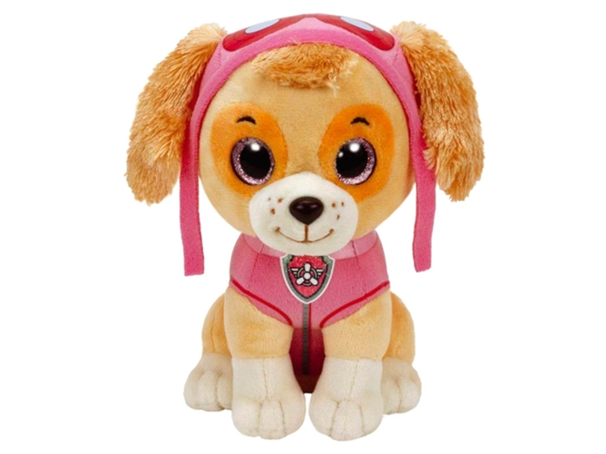 Peluche TY Beanie Boos Patrulla Canina - Skye 15 cm