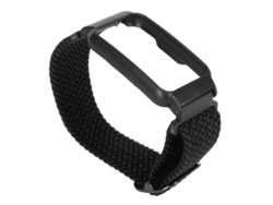 Correa Ajustable De Nailon Para La Muñeca Del Oppo Free Con Funda Deportiva Transpirable Negra.
