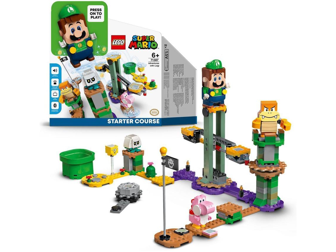 LEGO Super Mario: 71387 Pack Inicial: Aventuras com Luigi (280 peças)