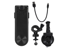 Minicámara Corporal Portátil Con Grabadora 1080p, Detección De Movimiento Y Visión Nocturna, 64 Gb.