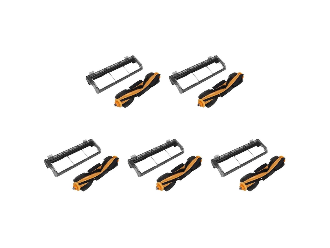 5x Replace Spare Parts Main Brush Cover Kit For Ecovacs Deebot Ozmo 900 Dn5g Vacuum Cleaner Parts