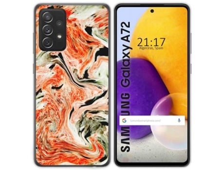 Carcasa Samsung Galaxy A72 TUMUNDOSMARTPHONE Dibujos Multicolor
