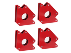 Juego De 4 Soportes Magnéticos Angulares Para Soldadura De 45/90/135º, 22,7 Kg (50 Lbs) Herramientas De Construcción