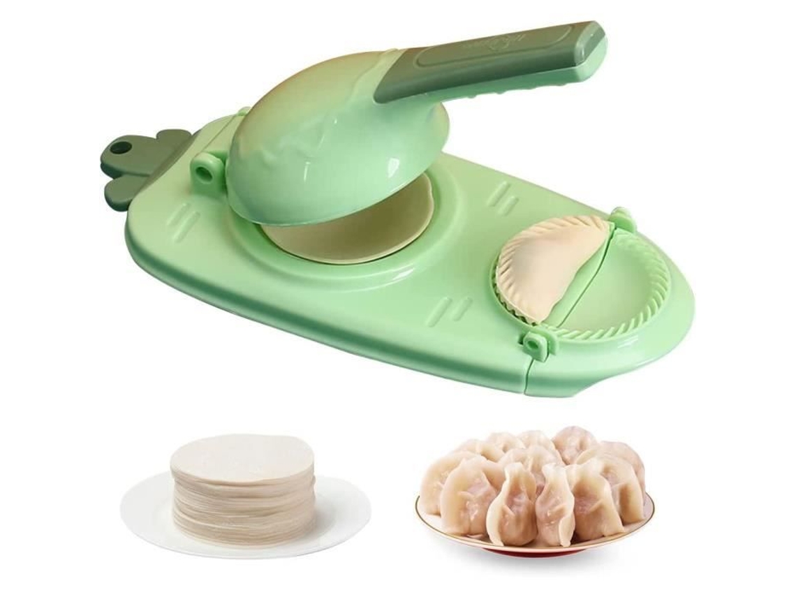 Máquina de bola de masa 2 en 1, máquina automática de raviolis, Kit de molde para raviolis, prensa de masa y molde rápido para bola de masa 77