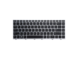 Teclado retroiluminado para portátiles HP Elitebook 840 G5, 846 G5 y 745 G5 (versión en inglés, teclado estadounidense) Everley891