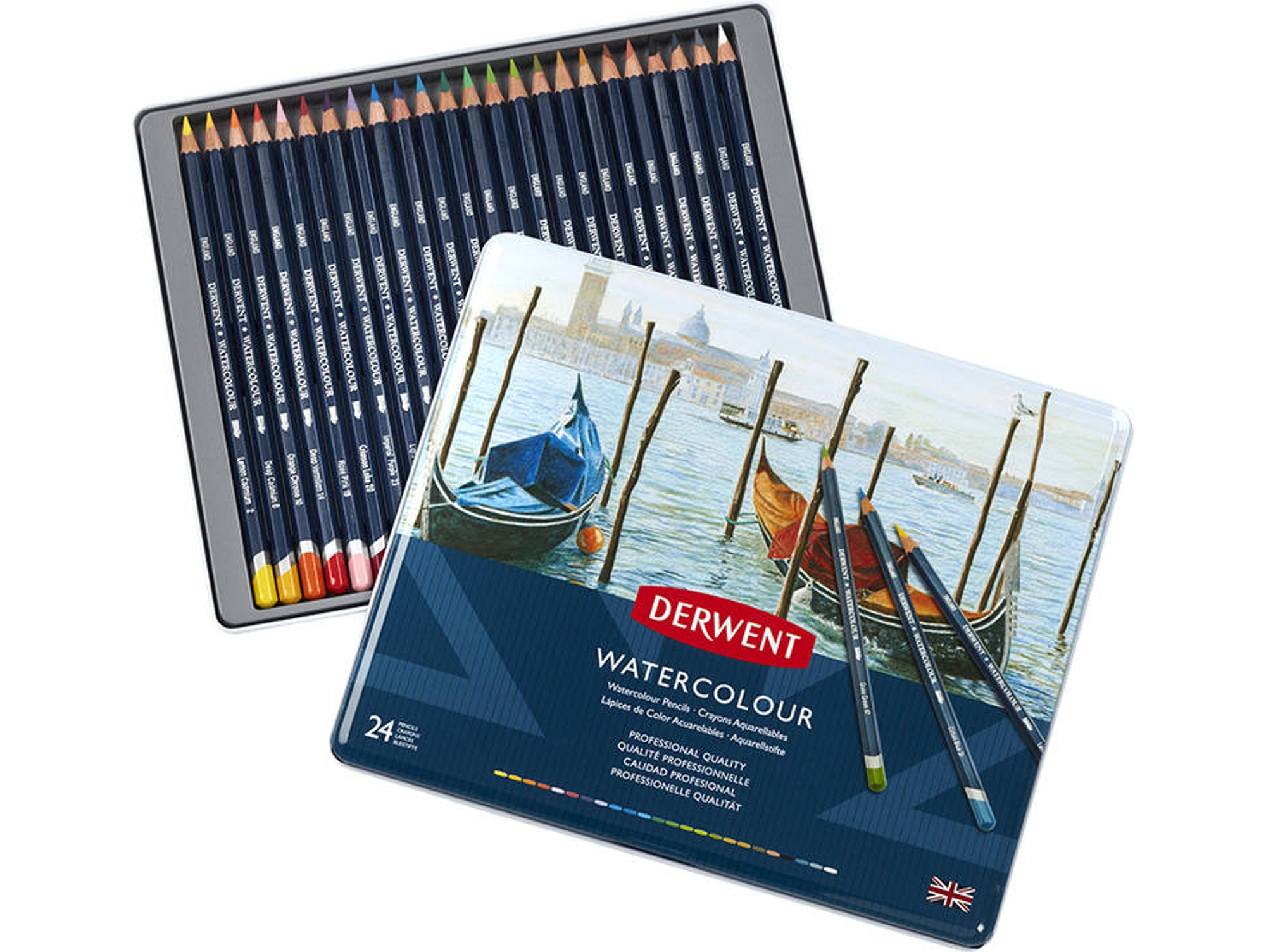 CX MET 24 LAPIS WATERCOLOUR DERWENT