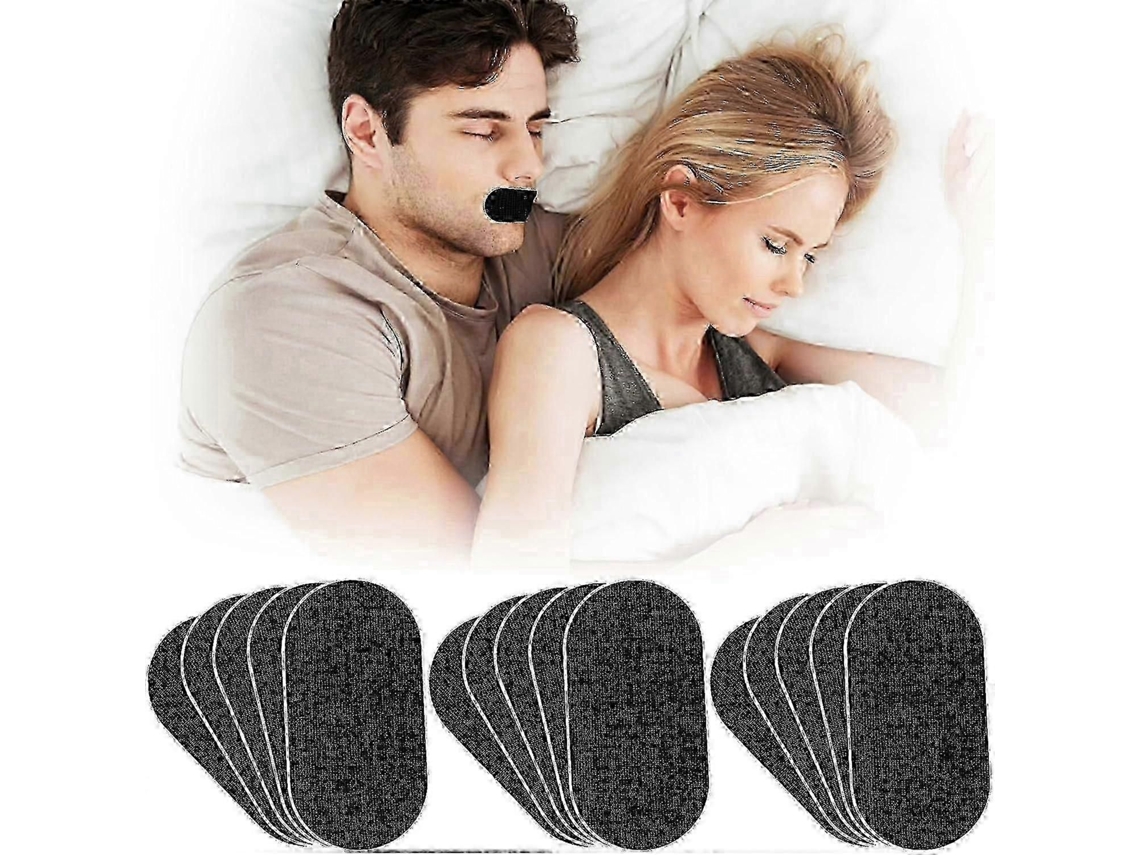 Paquete de 60 tiras adhesivas orales antironquidos para facilitar la respiración nasal y mejorar el sueño. TAISHENGDA