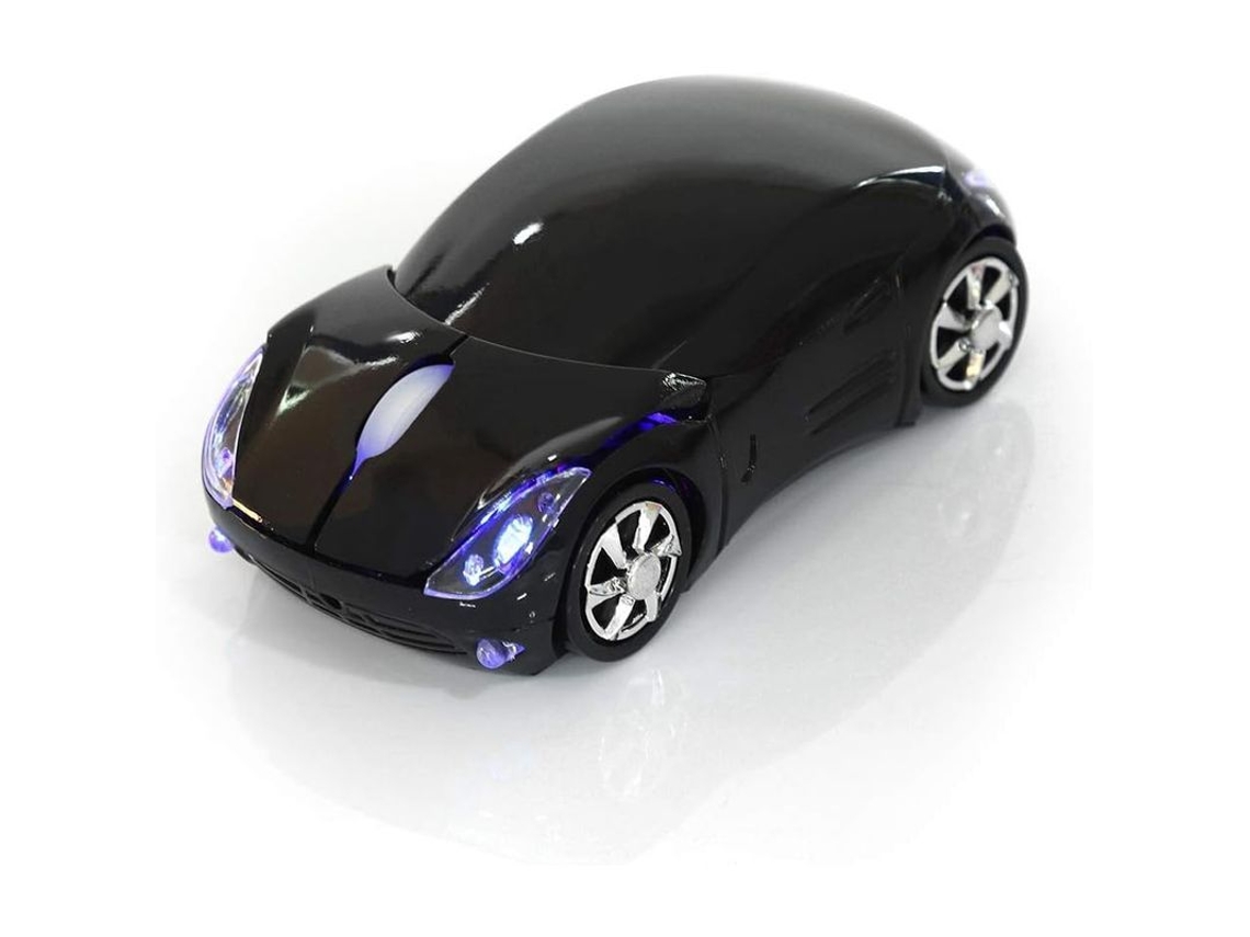 Ratón Óptico Inalámbrico Bluetooth Con Forma De Coche, 1600 Dpi, Para Juegos Y Oficina En Mac/windows Pc/tablet