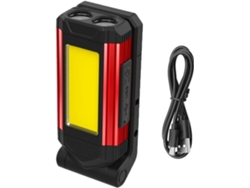 Lámpara Giratoria De 360° Para Días De Lluvia, Ideal Para Acampar E Inspecciones De Trabajo.