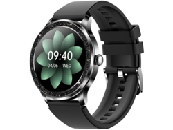 Reloj inteligente con Bluetooth, recordatorio de llamadas y mensajes, podómetro, contador de pasos, esfera personalizable, Yizhood