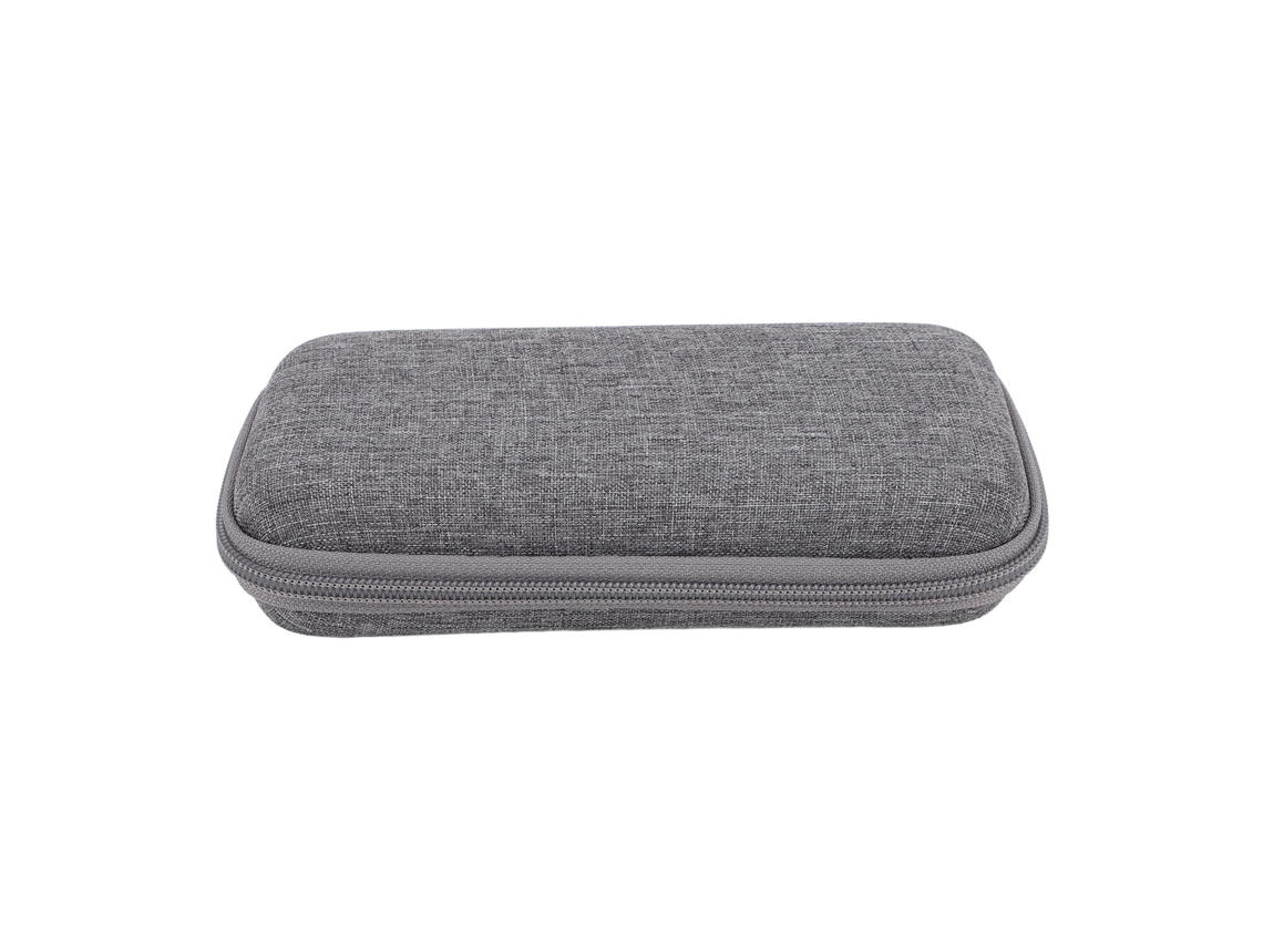 Estuche Rígido De Eva Resistente A Impactos Para Cargador, Cables Y Batería Externa - Gris
