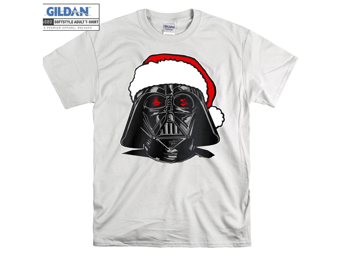 Camiseta Rockinstone Star Wars Santa Darth（xl）