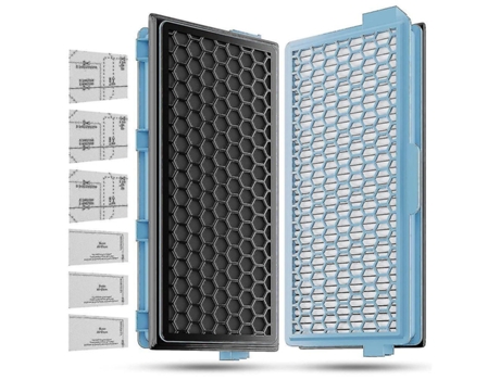 Accesorio Aspiradoras Compatibilidad Universal 2X Filtros Hepa Filtros Miele Compact C1-C2