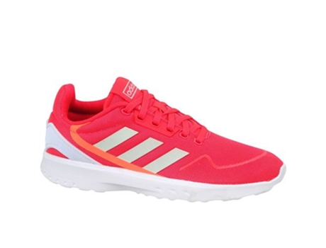Zapatillas Deportivas ADIDAS Nebzed Mujer (Blanco, Rojo - Tela, Material Sintético - 39,3)