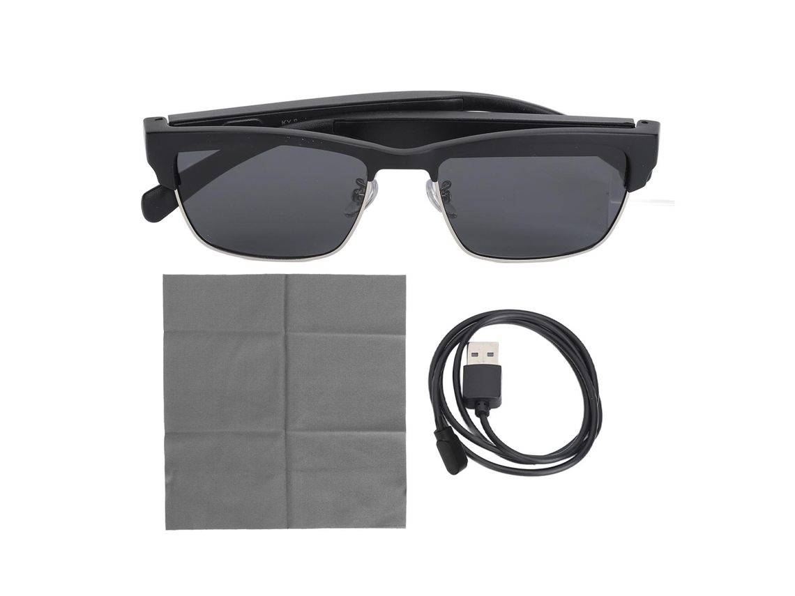 Gafas inteligentes Bluetooth con control por voz, desmontables, para hombre y mujer. (Sin marca)