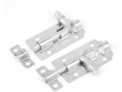 Cerraduras y herrajes para puertas metálicas, pestillo de seguridad para puertas/portones de 5,1 cm, cerrojo CHABERLU