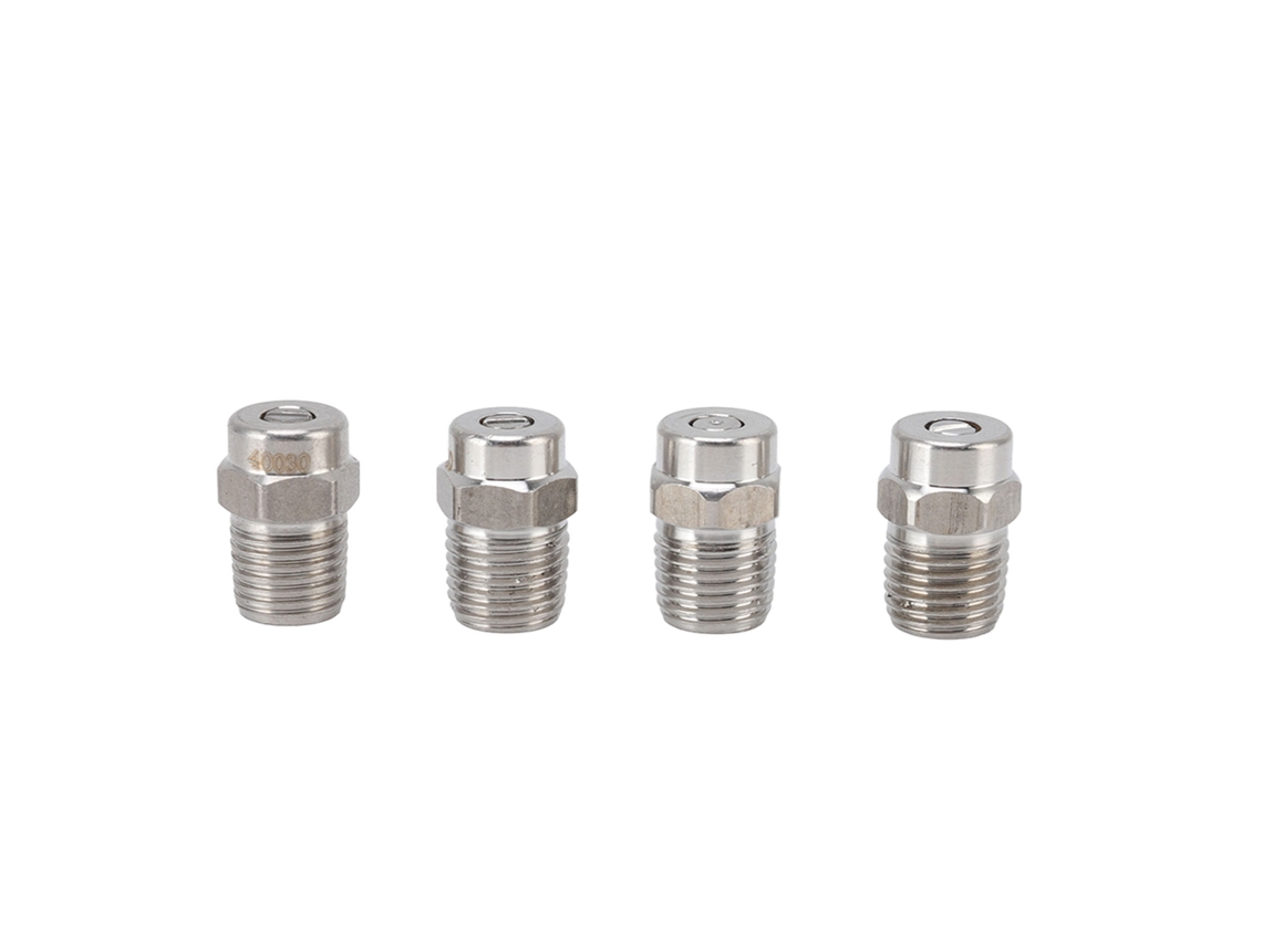 4 Boquillas Roscadas De 22 Mm De Acero Inoxidable 304 Con Rosca Externa G1/4 Para Accesorios De Hidrolimpiadoras.