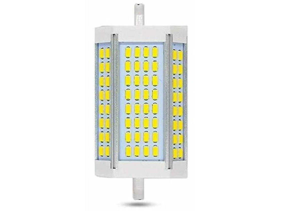 Bombilla Led Regulable R7s De 118 Mm Y 30 W, 3000 Lúmenes, Luz Blanca Fría De 6000 K, Para Apliques De Pared, Suelo Y Focos.