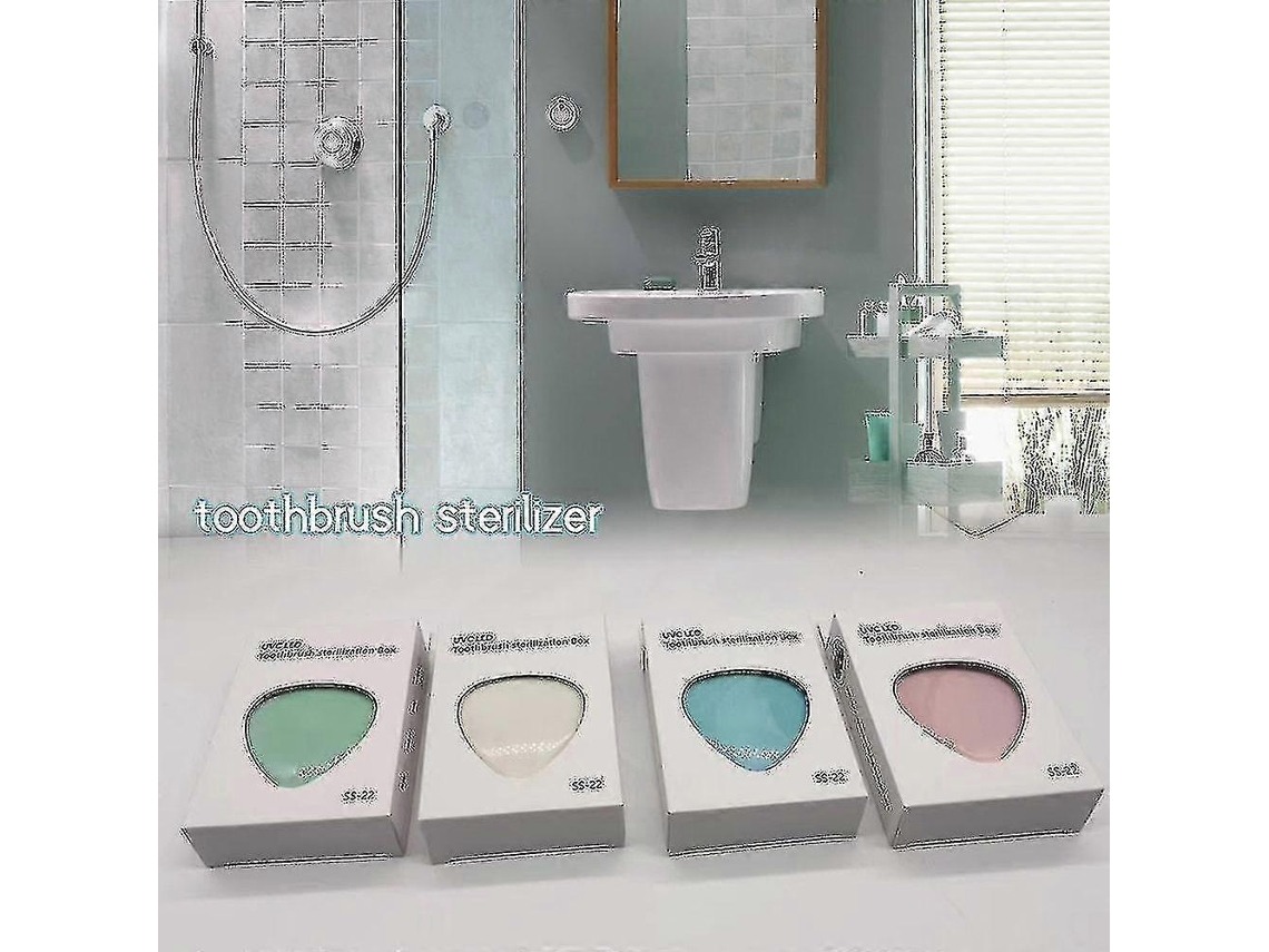 Minicaja esterilizadora UVC para cepillos de dientes. Eficaz. Nostalgia88
