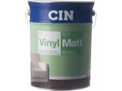 Pintura Acuosa CIN Vinylmatt (Blanco - 5 L)