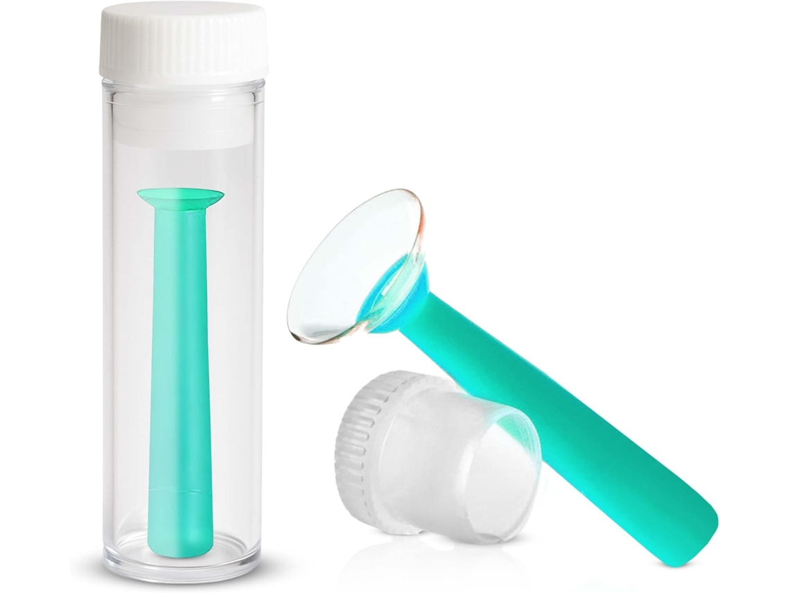 Removedor de lentes de contacto verde con ventosa para deportes, World Vision ZYBLSSBB
