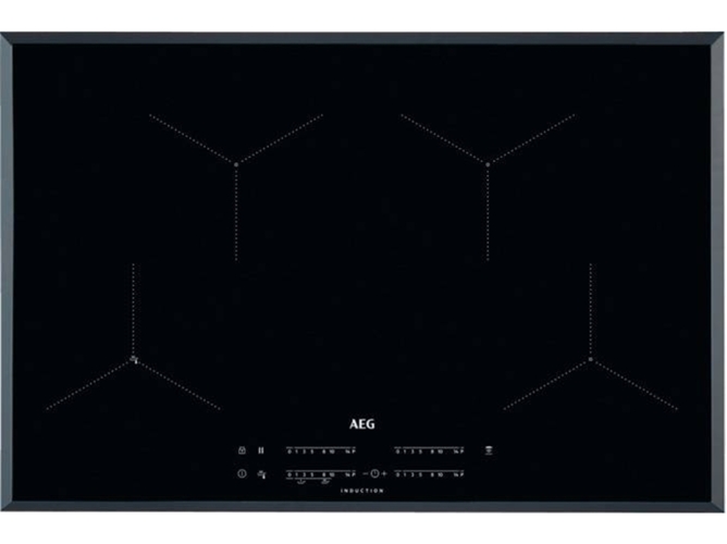 Placa de Inducción AEG IAE84431FB (Eléctrica - 78 cm - Negro)