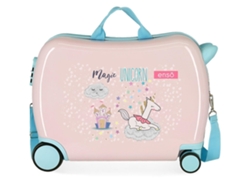 Maleta de Viaje Infantil ENSO Andador Magic Unicorn (50x38x20 cm - 34 L)