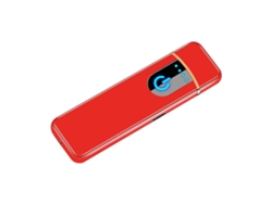 Encendedor USB recargable, sin llama, con pantalla, por inducción, eléctrico, DF