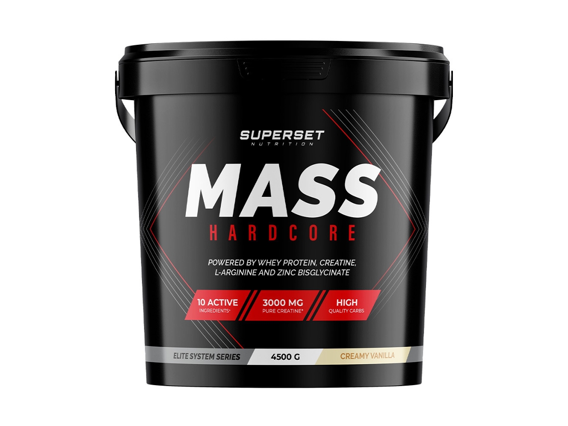 Nutrición para superseries de masa muscular intensa (4,5 kg)